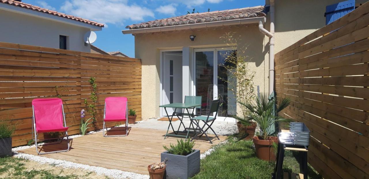Appartement neuf clim, terrasse&piscine Blauzac  Exterior foto
