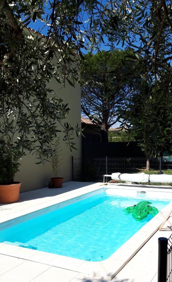 Appartement neuf clim, terrasse&piscine Blauzac  Exterior foto