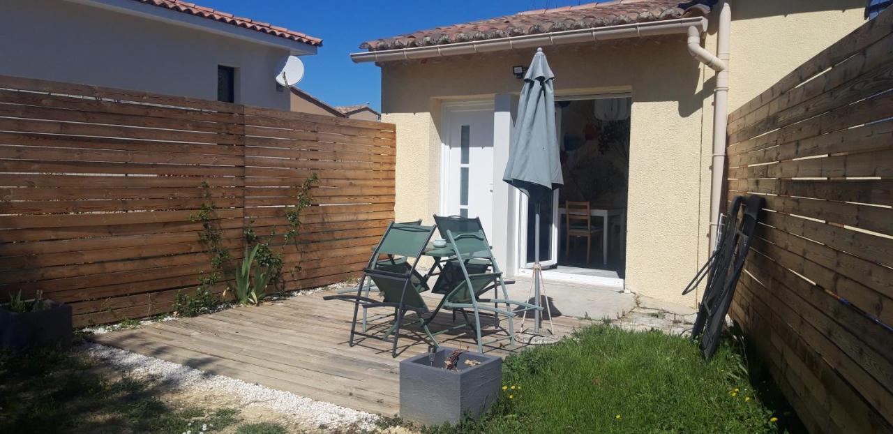 Appartement neuf clim, terrasse&piscine Blauzac  Exterior foto